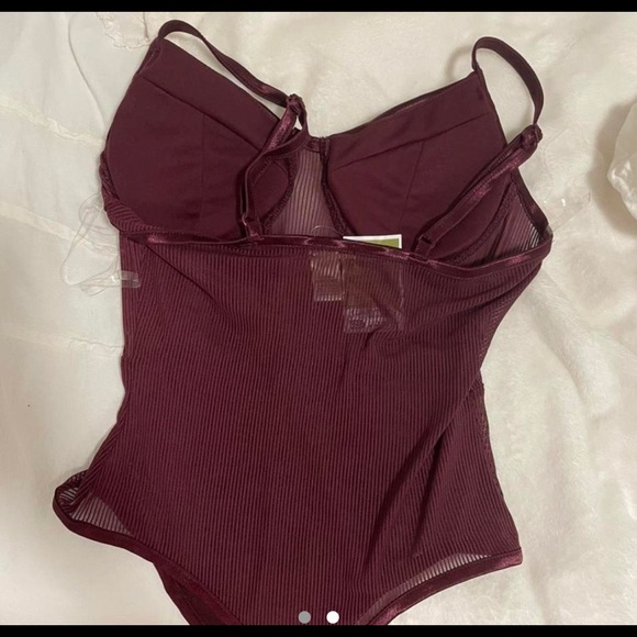 Maroon bodysuit - Picture 2 of 2